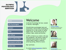 Tablet Screenshot of olypsych.com